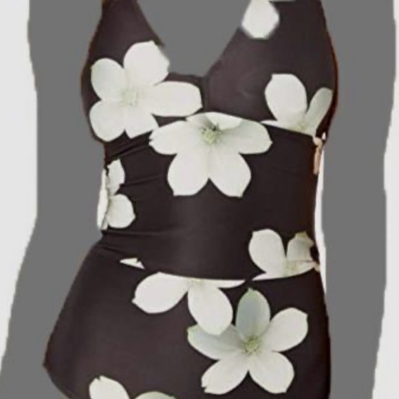 Ralph Lauren Other - Ralph Lauren Black and White floral One Piece Swimsuit